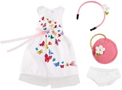 Kruselings Puppenkleidung Sofia Sommerfestival Outfit weiß - Festival
