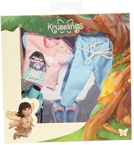 Kruselings Puppenkleidung Fotografen Outfit Luna - Zubehörset