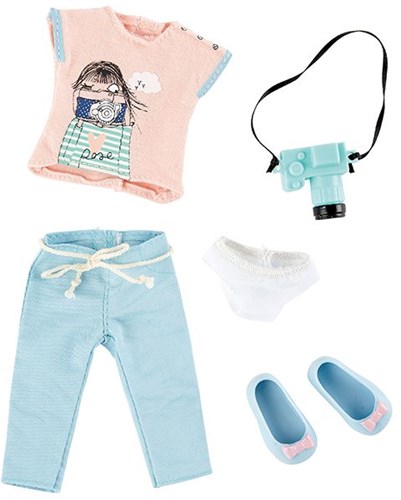 Kruselings Puppenkleidung Fotografen Outfit Luna - Zubehörset-2