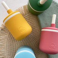 Smikkels - Kinderbecher aus Silikon - Pink-3