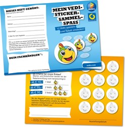 Vedes Rabatthefte Lernspiel 200 Stück Karton