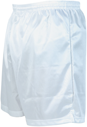 Precision Fußballshorts Junior Weiß XS - atmungsaktive Sporthose Polyester