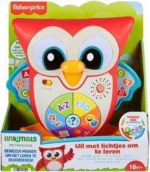 Fisher-Price Linkimals interaktive Eule Lernspielzeug Licht Ton