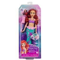 Mattel Disney Princess Arielle Meerjungfrau-Puppe mit Farbwechsel - Spielzeugpuppe