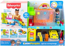 Fisher-Price Little People Garage - Interaktive Spielzeuggarage Autos