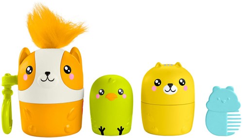 Fisher-Price Stapelspielzeug Haustiere - bunte Nestiere Spielzeug