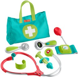 Fisher-Price Doktorset - Spielzeug-Arztkoffer für Kinder