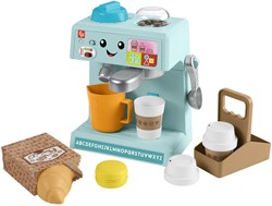 Fisher-Price Kaffeemaschine Lernspielzeug für Kleinkinder - Barista Rollenspiel