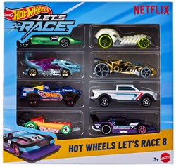 Hw diecast 8-Pack Let's Race