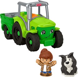 Fisher-Price Little People Traktor - musikalisches Bauernhofspielzeug für Kleinkinder