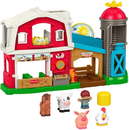 Fisher-Price Little People Bauernhof Spielzeug interaktives Lernen