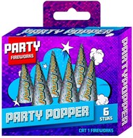 5 Party-Poppers im Paket 198