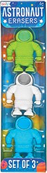 Ooly Astronauten-Radiergummis Set - Astronauten Gummi für Kinder