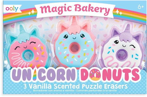 Ooly Magic Bakery Einhorn Donuts Duftende Radiergummis