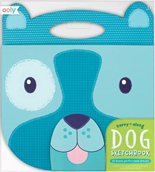 Ooly Skizzenbuch Hund - tragbares Zeichenbuch für Kinder