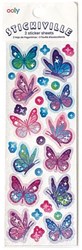 Ooly Sticker - Stickiville schlanke Schmetterlinge mit Glitzer