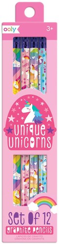 Ooly – Unique Unicorns Graphitstifte – 12er-Set – REVAMP