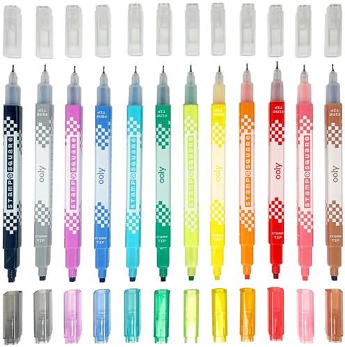 Ooly Stempelmarker - Kreative Filzstift-Set für Kinder und Erwachsene-3