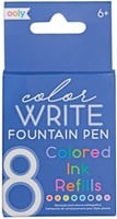Ooly Color Write Füllfederhalter Farbige Tinte Nachfüllpackungen