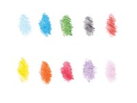 Ooly ergonomische Wachsmalstifte - 10 Farben Set - für Links- und Rechtshänder-2