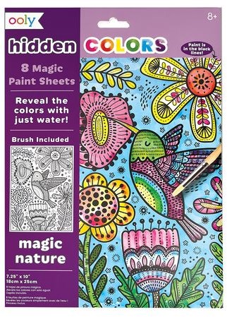 Ooly - Magic Nature Malen mit Wasser - Versteckte Farben Kunstset