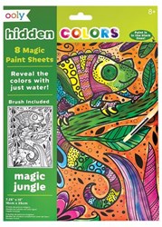 Ooly Malen mit Wasser - Hidden Colors Magic Jungle Bastelset
