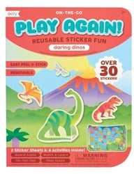 Ooly Play Again Mini On The Go Activity Kit Daring Dinos