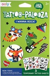 Ooly - Temporäre Mini-Tattoos - I Wanna Rock