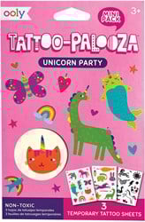 Ooly – Temporäre Mini-Tattoos – Einhorn-Party