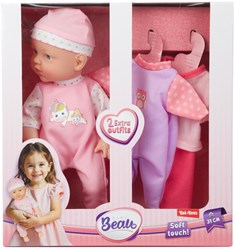 Toi-Toys Babypuppe 31cm - Dress Up Puppe für Kinder
