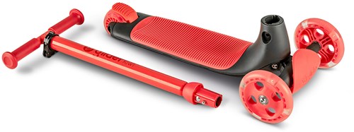 Yvolution Yglider Dreirädriger Motorroller Kiwi Rot-2