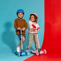 Yvolution Yglider Dreirädriger Motorroller Kiwi Rosa-3