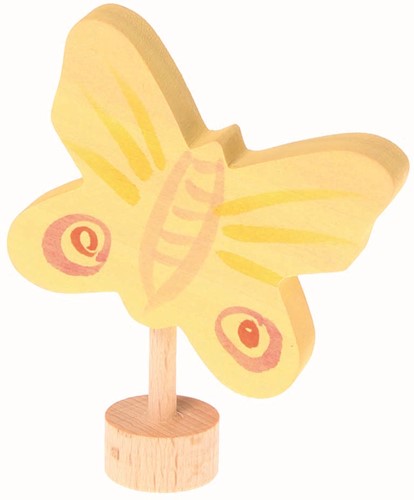 Grimm's - Steckfigur gelber Schmetterling