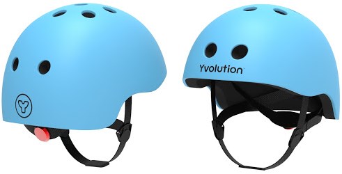 Yvolution Helm Blau-3