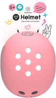 Yvolution Kinderhelm rosa - verstellbarer Fahrradhelm für Kinder-2