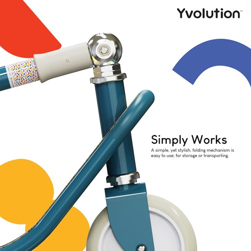 Yvolution Roller klassisch grün - langlebiges Kinderspielzeug-3
