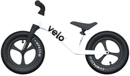 Yvolution Laufrad Velo PRO weiß - höhenverstellbar - 12 Zoll Reifen-3