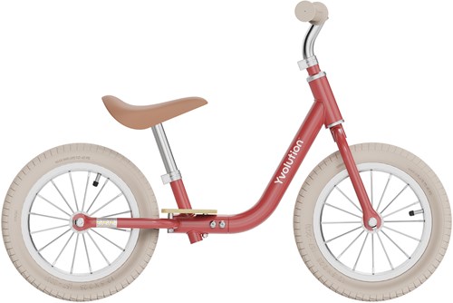 Yvolution Laufrad Classic Balance Bike Air rot - Vintage Balance Fahrrad