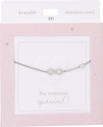 Depesche Armband Infinity Silber Heart of Gold Damen Schmuck