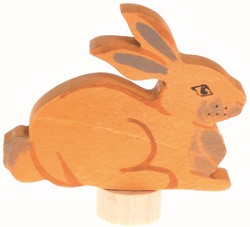 Grimms Dekorative Figur Sitzendes Kaninchen