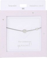 Depesche Armband Heart of Gold silberfarben Damen Schmuck