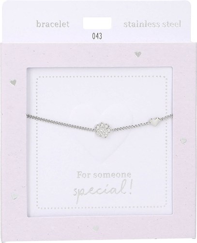 Depesche Armband Heart of Gold silberfarben Damen Schmuck