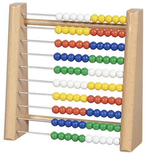 Goki Rechenrahmen 100 Perlen