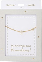 Depesche Halskette Gold - modischer Schmuck für Kinder und Teenager