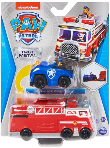 Paw Patrol Metal Fire Truck Team Vehicle