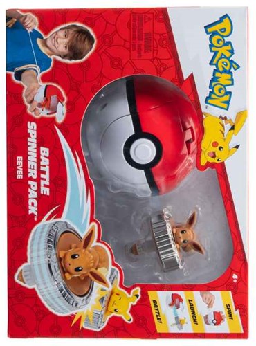 Pokémon - Battle Spinner - Eevee & Poké Ball