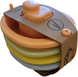 Viking Toys Ecoline - Nachhaltige Mini-Boote Set aus 4 für Kinder