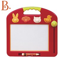 Simply magnetisches Zeichenbrett Spielzeug rot für Kinder ab 2 Jahren