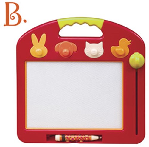 Simply magnetisches Zeichenbrett Spielzeug rot für Kinder ab 2 Jahren-2