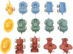 Viking Toys Spielzeug - RE:LINE Eimer mit 15 Fahrzeugen für Kinder